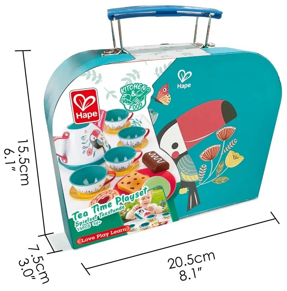 Hape Hracia sada - čajové posedenie