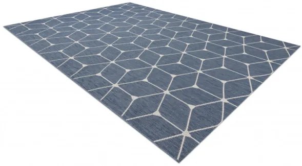 Koberec SIZAL FLAT 48721/591 Kocky 3D nebeský