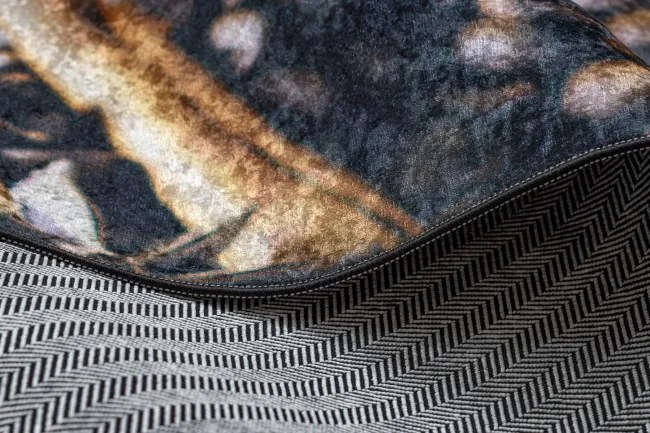 Protišmykový koberec / behúň ANDRE 33210 hnedý