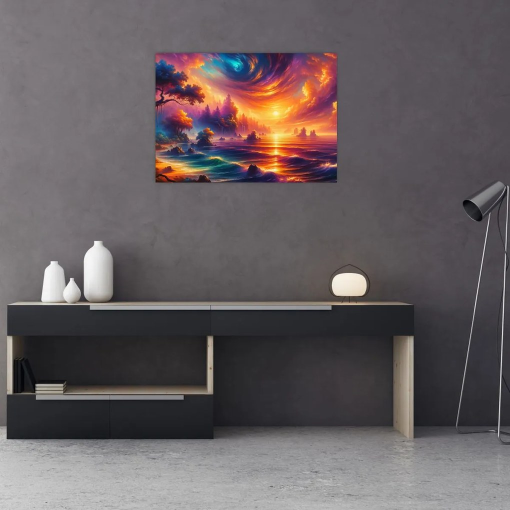 Obraz - Magický svet (70x50 cm)