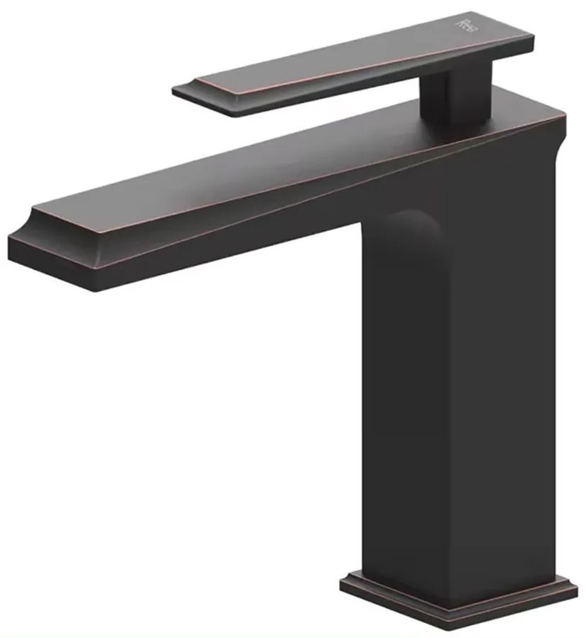 Rea Romano, umývadlová batéria, čierna matná retro, REA-B9900