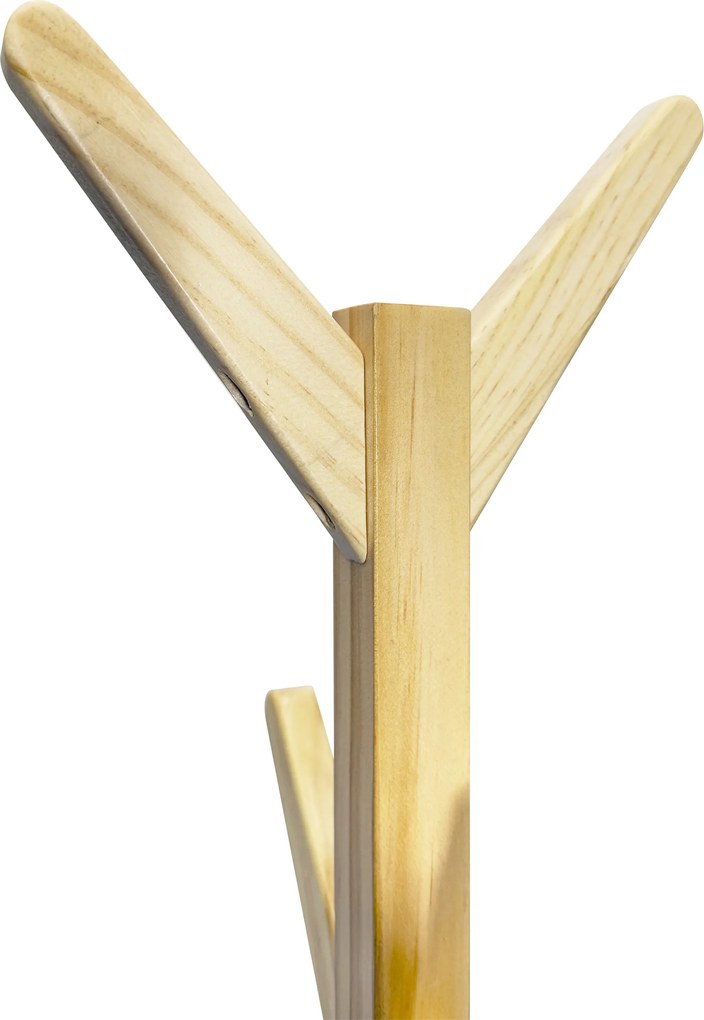 Noela Stojací drevený vešiak PORTU prírodný