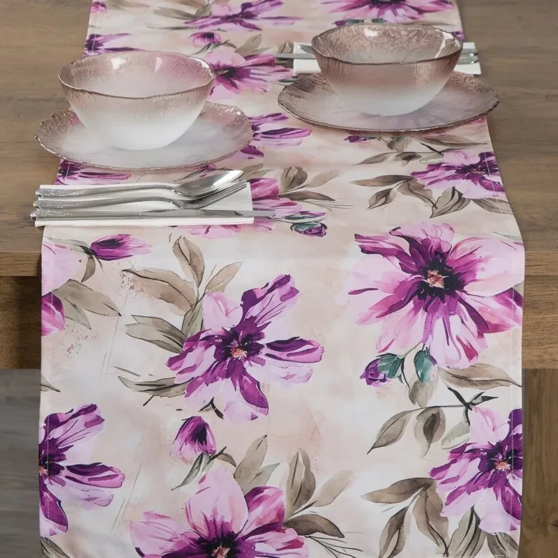 Dekorstudio Vodeodolný behúň na stôl GARDEN 29C 40 x 140 cm