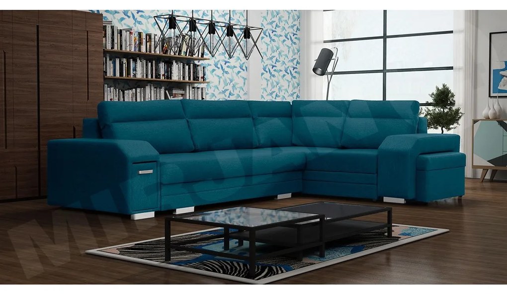 Rohová sedačka s barom Florio, Strana: pravá, Dostupné poťahy: Inari 94