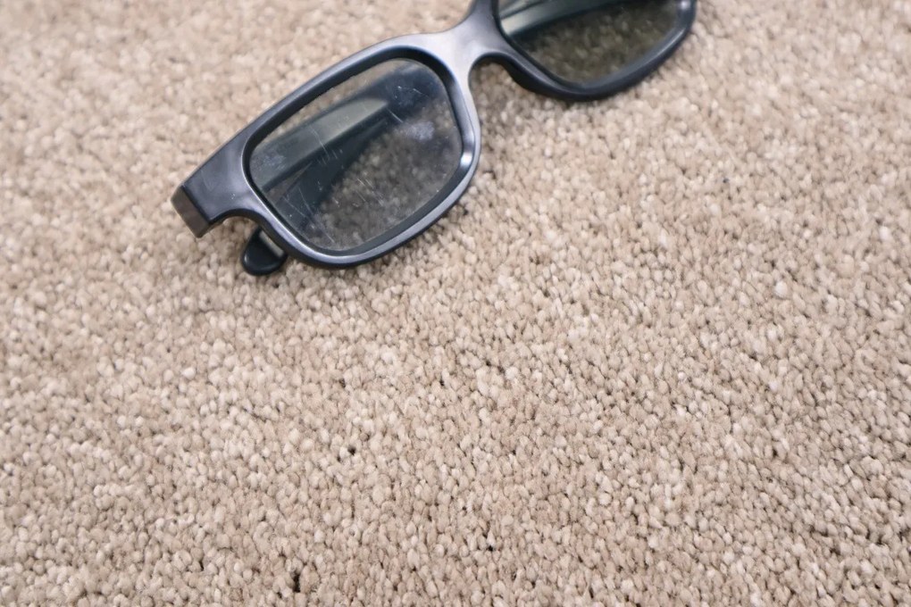 Kusový koberec Laguna béžová ovál, 60x100 ovál, béžová, obývacia izba, Vopi