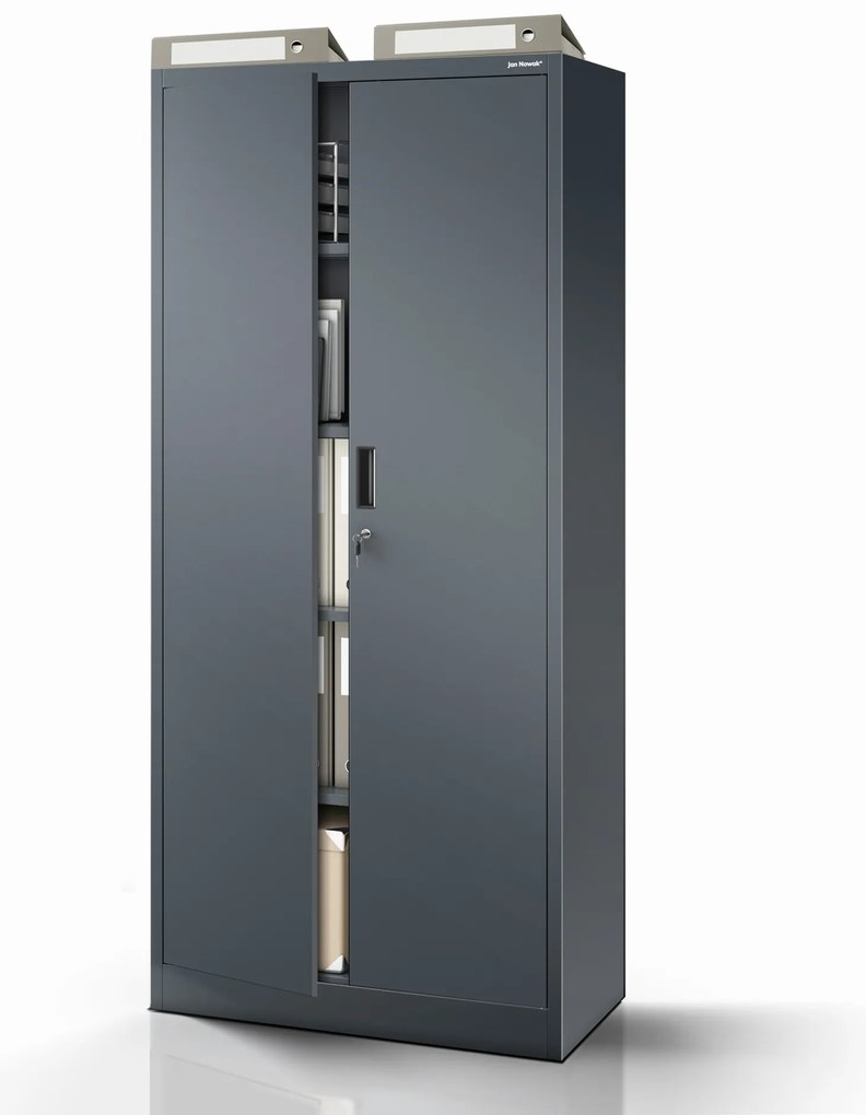 Kovová skriňa JAN Compact 1750 x 800 x 400 mm, antracitová