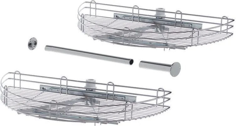 VIBO KARUSEL KCME760 1/2 kruh výsuvný sada