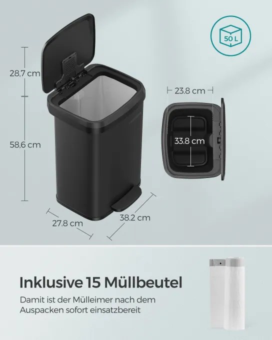 Odpadkový kôš 50 L LTB530B5002