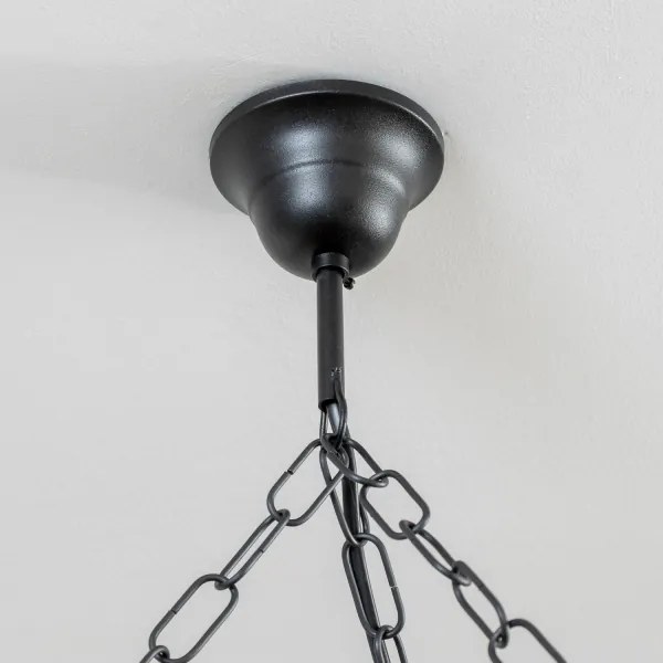 Brilagi - Luster na reťazi ROATA 6xE14/40W/230V, priemer 70 cm, buk