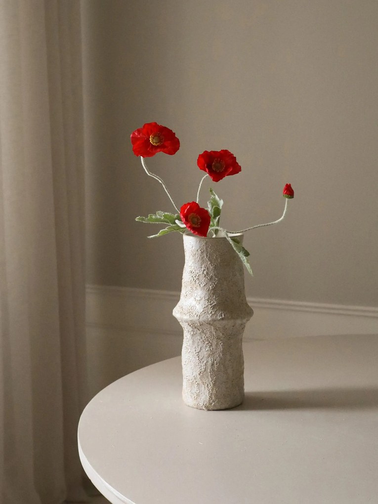 Rastlinná dekorácia Red Poppy