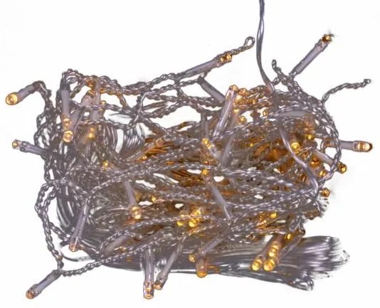 Nexos 41714 Vianočný dážď - 5 m, 144 LED, teple biely, s časovačom