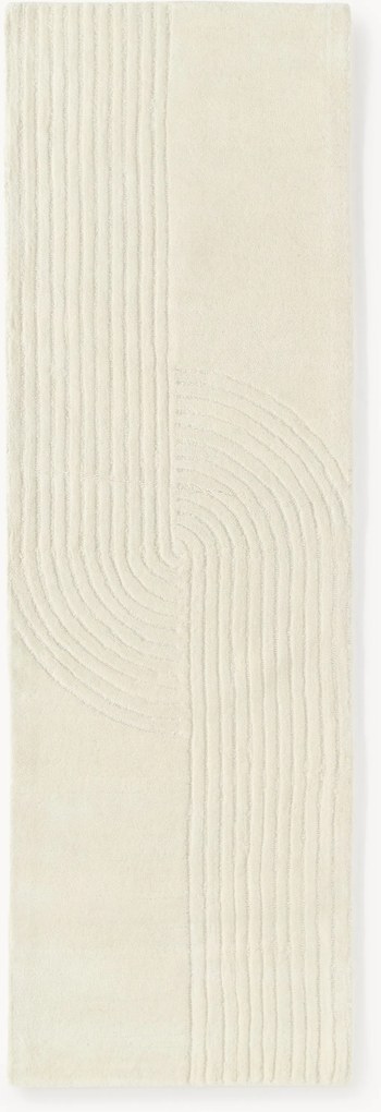 Ručne tuftovaný vlnený behúň Mason