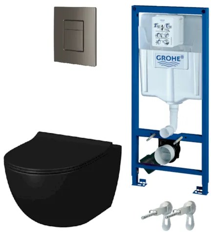 Cenovo zvýhodnený závesný WC set Grohe + WC VitrA Sento KMPLGVMB38528