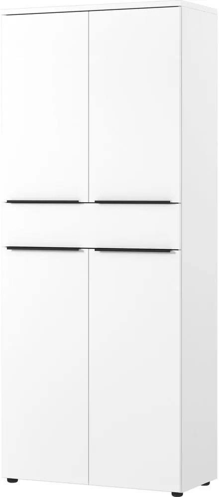 Biela šatníková skriňa 81x197 cm Mailand – Germania