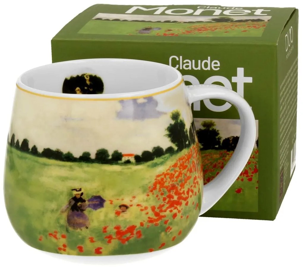 Porcelánový hrnček Monet Poppy Field 430 ml