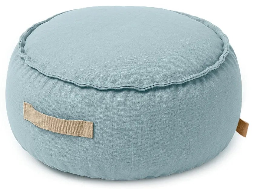 Okrúhly sedací vak Outzy, cloudberry-sky-blue