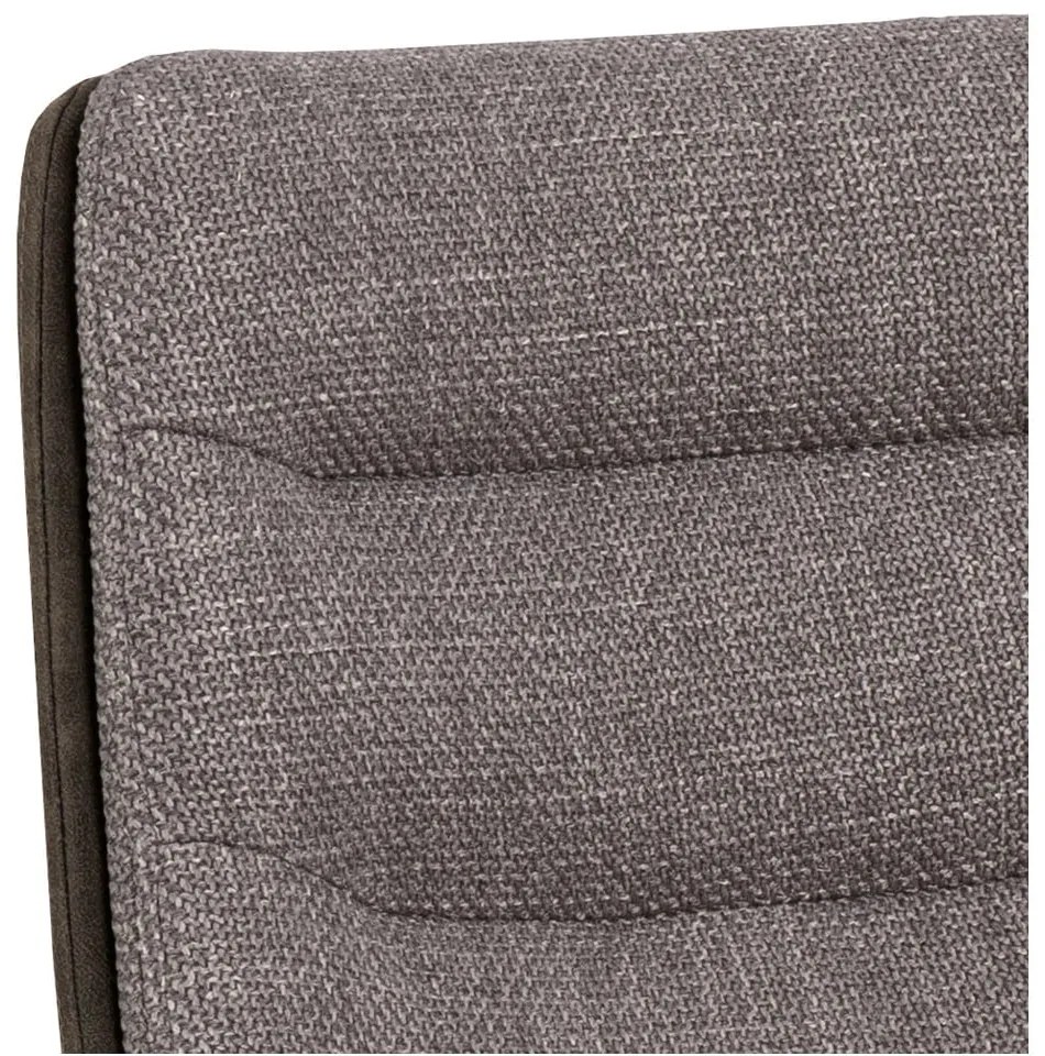 Sivá barová stolička s nastaviteľnou výškou (výška sedadla 86 cm) Adisa – Actona