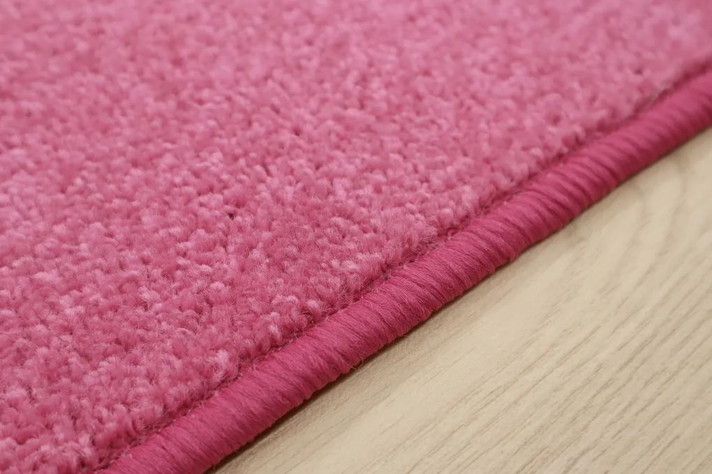 Vopi koberce Behúň na mieru Eton ružový 11 - šíre 70 cm