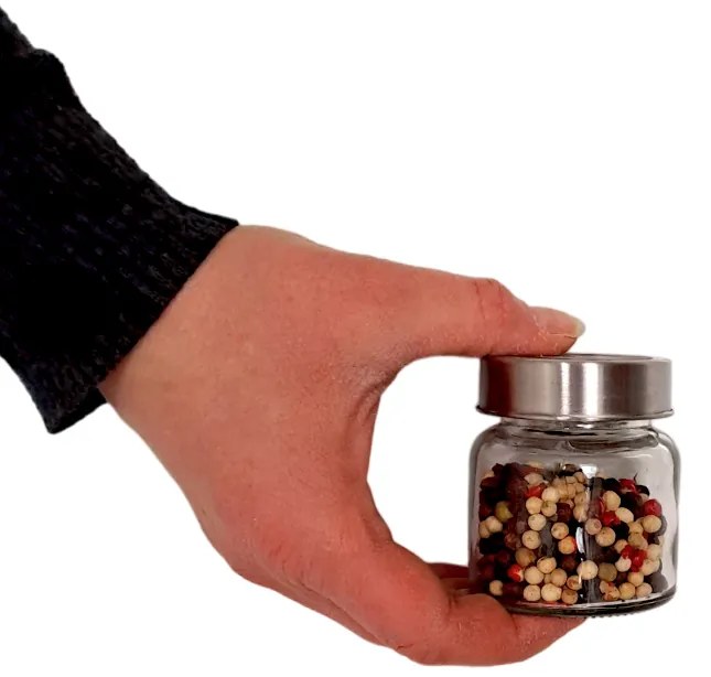 Korenica, dóza na potraviny so skrutkovacím viečkom ZELLER 75 ml