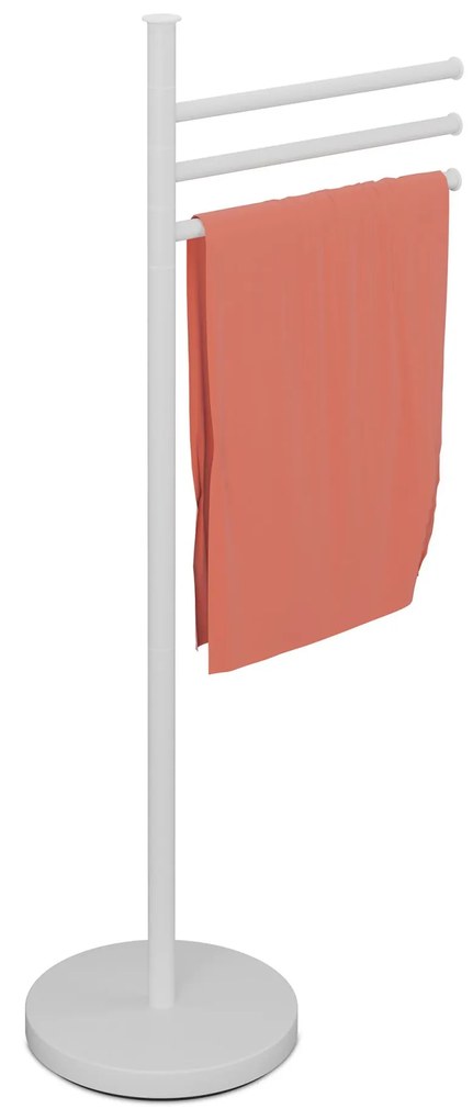 Stojanový držiak na uteráky RD50737, biela