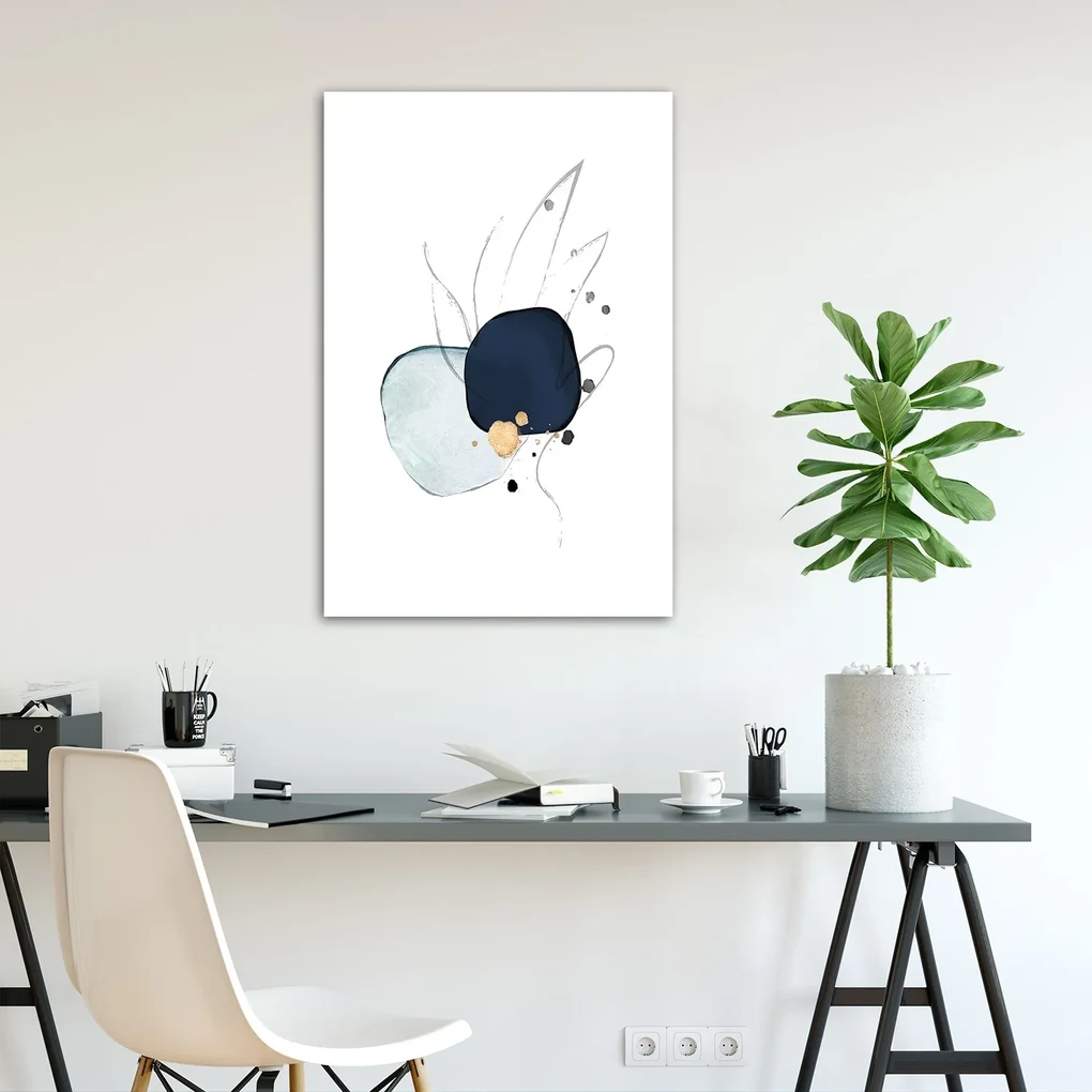 Gario Plagát Abstraktné postavy a línie Farba rámu: Bez rámu, Rozmery: 30 x 45 cm