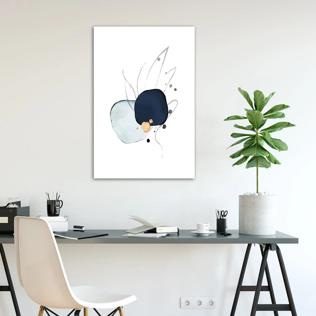 Gario Plagát Abstraktné postavy a línie Farba rámu: Bez rámu, Rozmery: 40 x 60 cm