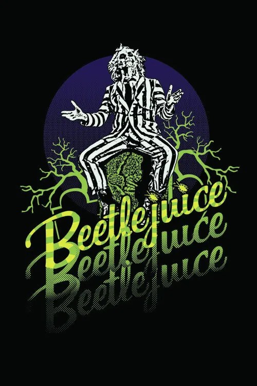 Umelecká tlač Beetlejuice - Green roots, (26.7 x 40 cm)