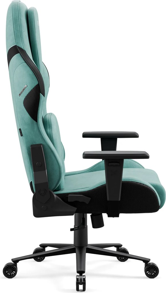 Herné kreslo Normal Size, mätový-čierny: Diablo X-One Prime Mystic Mint