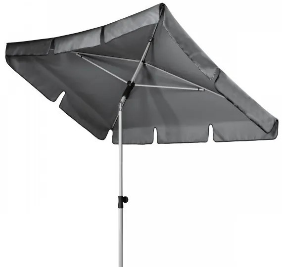 Doppler ACTIVE 180 x 120 cm – balkónový naklápací slnečník antracitový (kód farby 840)