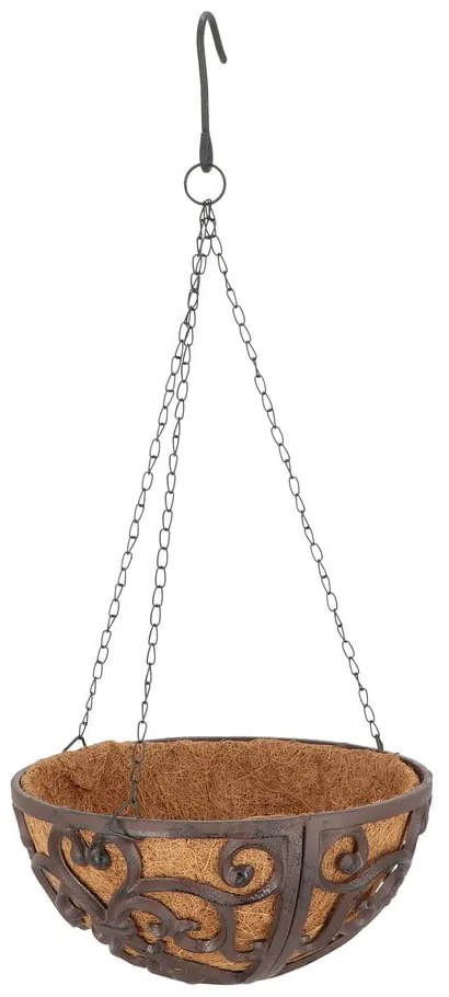 Kovový závesný a nástenný kvetináč ø 30 cm – Esschert Design