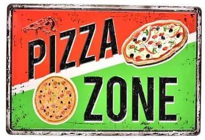 Ceduľa 3D - Pizza Zone