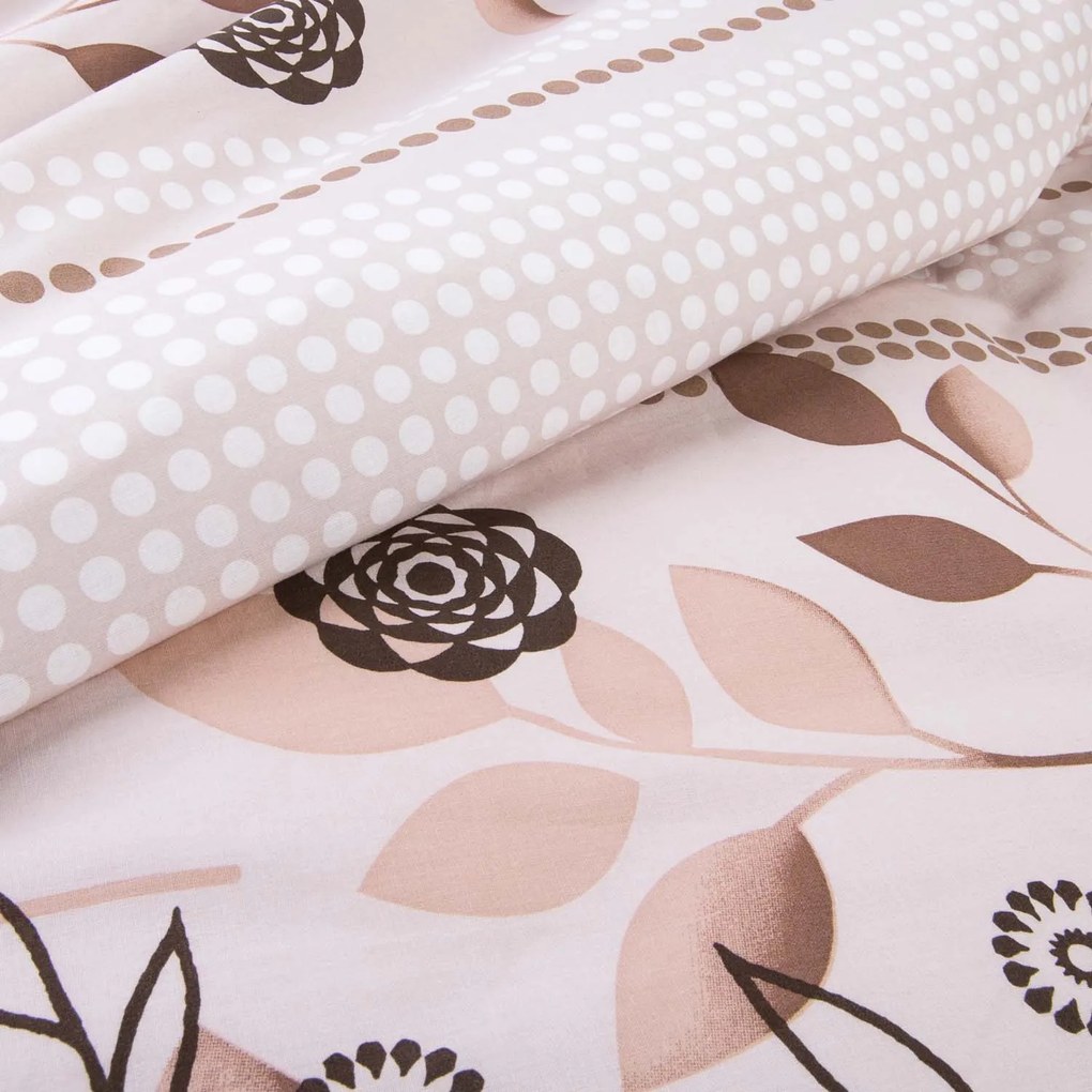 BAVLNENÉ OBLIEČKY COTTONLOVE 200X220 CM, 2KS 70X80 CM LISTY