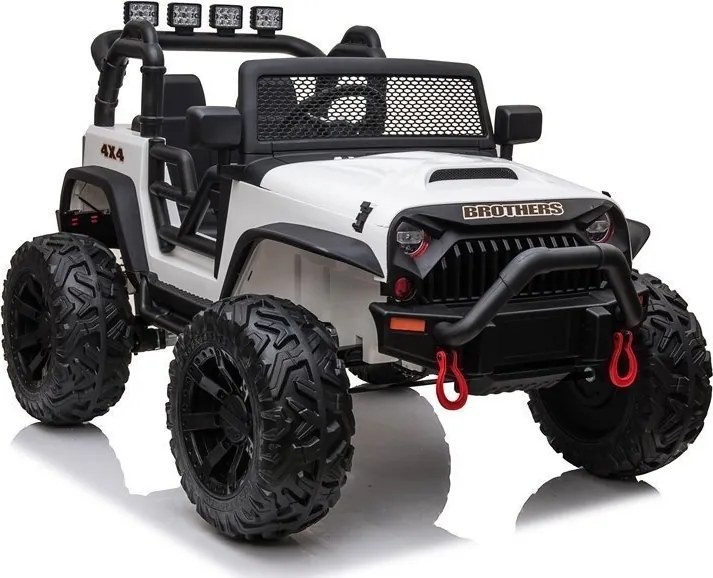 LEAN CARS Autobatéria Jeep JC666 White