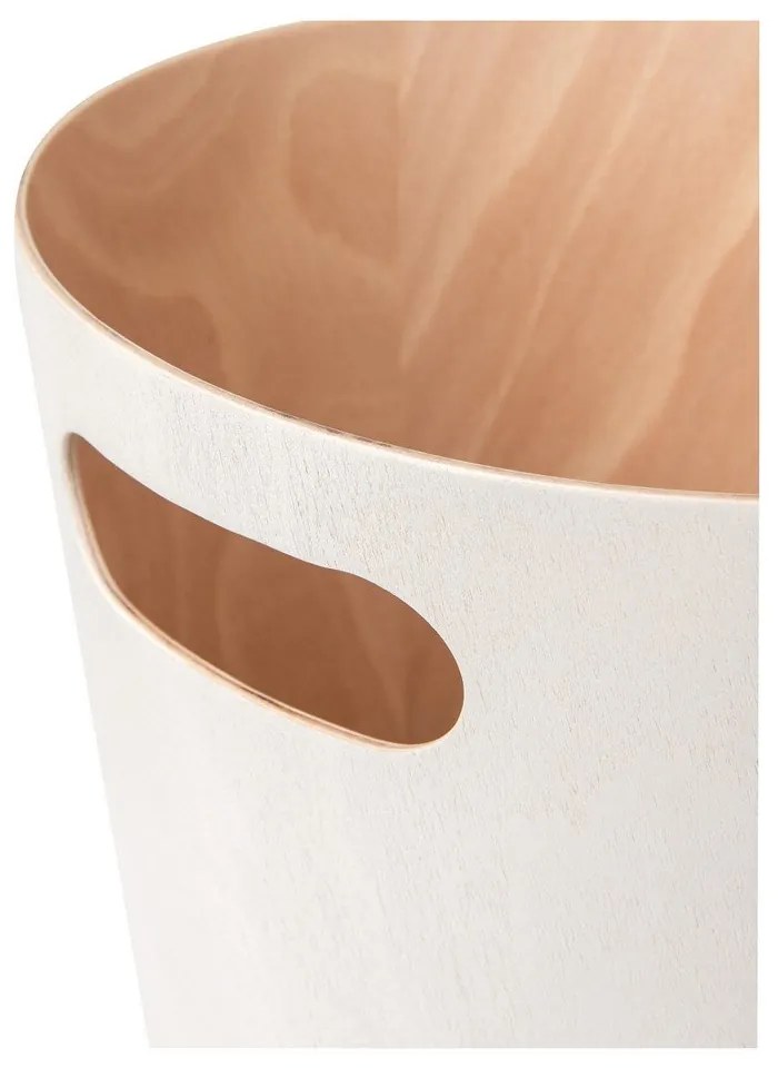 Drevený odpadkový kôš 7,5 l Woodrow – Umbra