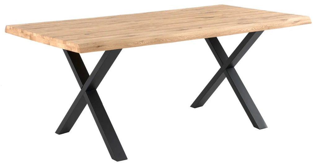 Stôl coner 200 x 100 cm čierny MUZZA