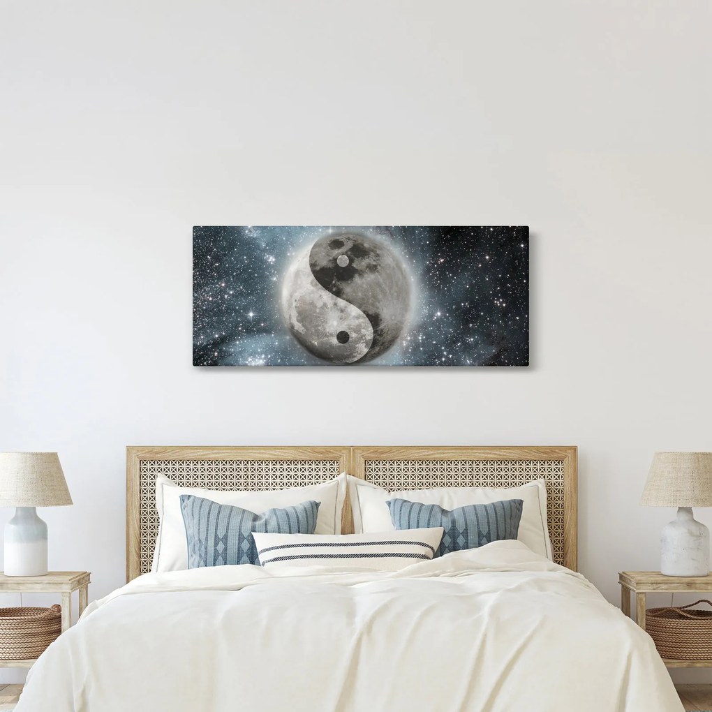 Obraz - Vesmírna rovnováha (120x50 cm)