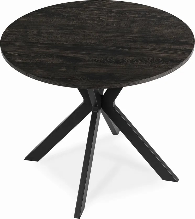 Stôl ERION 90 cm Čierny