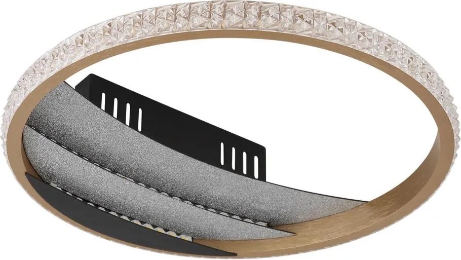 Globo 48493-12 - LED stropné svietidlo CONSTANCE LED/12W/230V, priemer 29,5 cm, zlaté