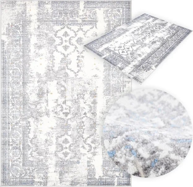 Koberec Agnella Soft Lamme sivý