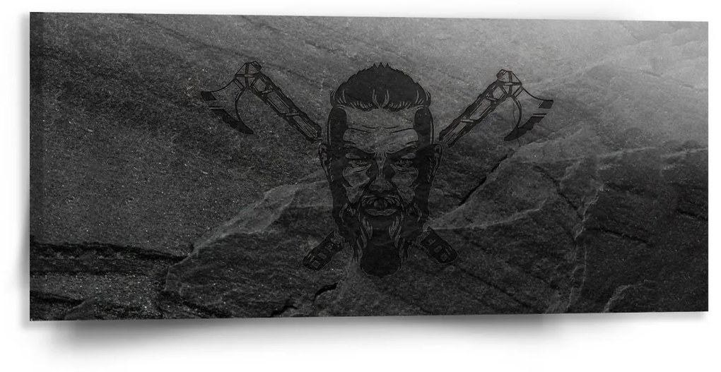 Sablio Obraz Vikingové Stone - 110x50 cm