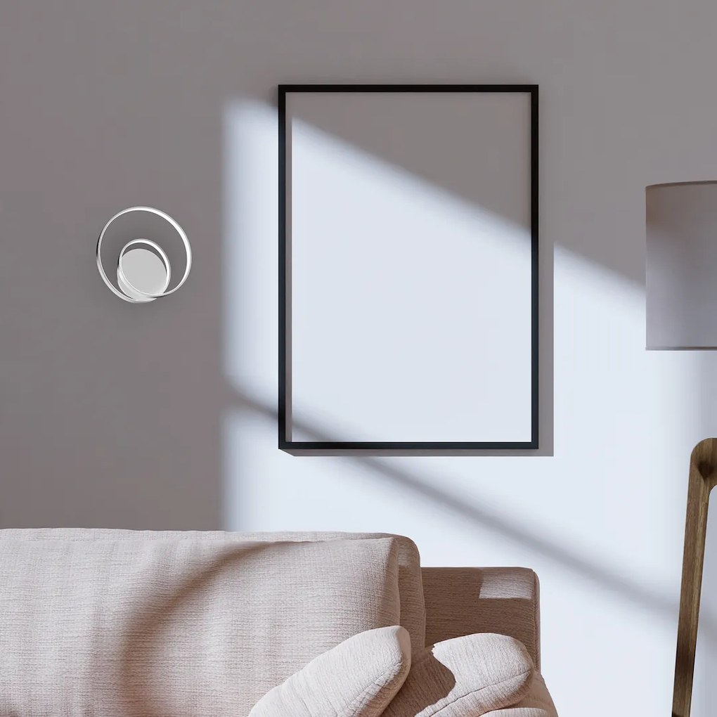 Nástenné LED svietidlo Lucero, 1x LED 13w, 4000k, ch