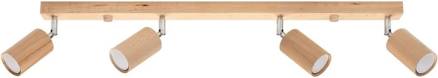 Bodové svietidlo v prírodnej farbe ø 6 cm Ludwik – Sollux