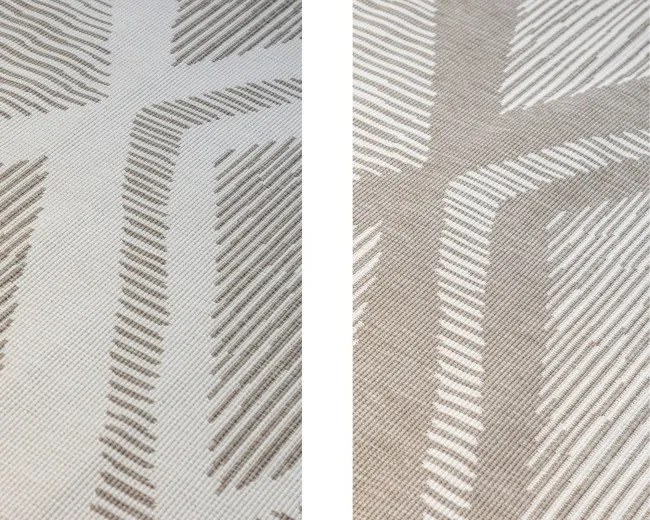 Obojstranný koberec Elle Decoration GEMINI Rhombus linen