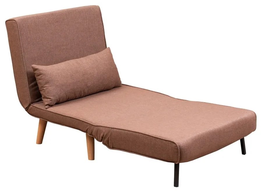 Hnedé kreslo Folde – Artie