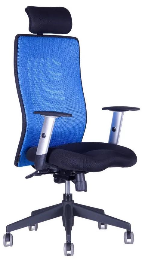 Kancelárska stolička na kolieskach Office Pro CALYPSO GRAND SP1 – s podrúčkami Modrá 14A11