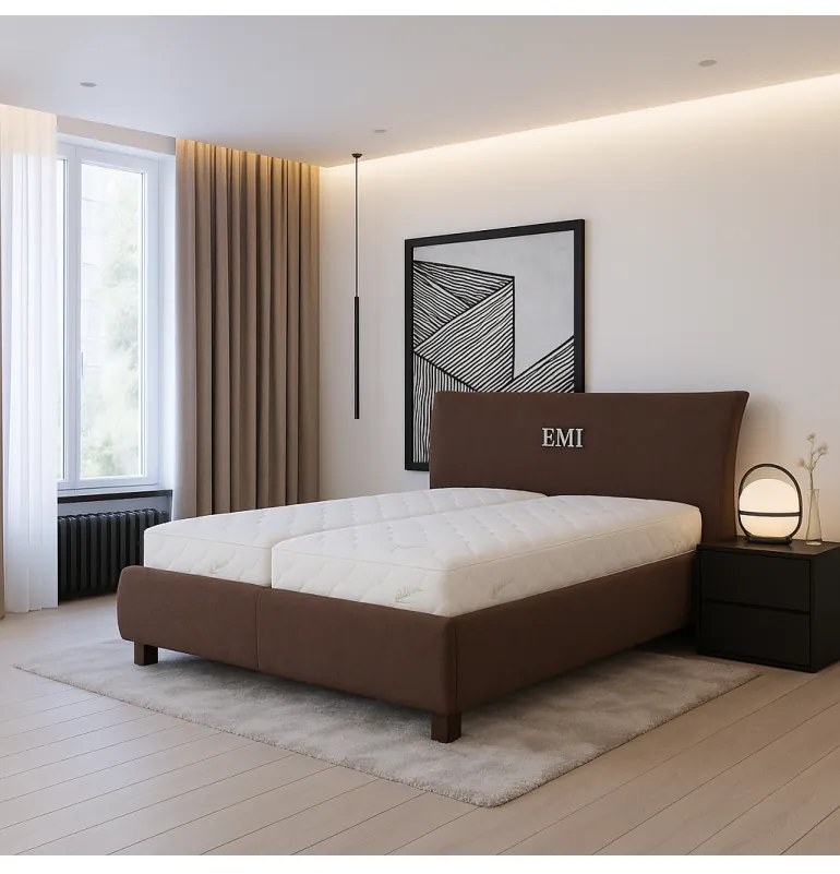 Posteľ čalúnená VALERIA LUX 180x200 cm s úložným priestorom