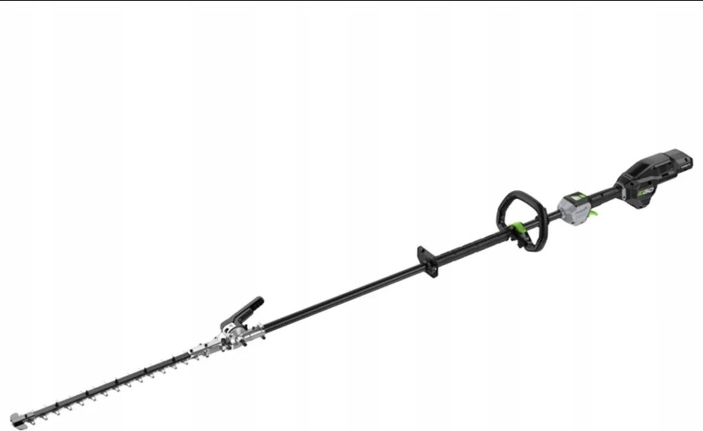Akumulátorové nožnice na živý plot s dlhým výložníkom a pohyblivou hlavou