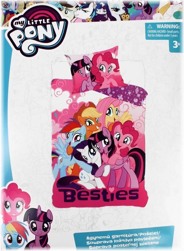 Obliečky do detskej postieľky My Little Pony - rozbalené