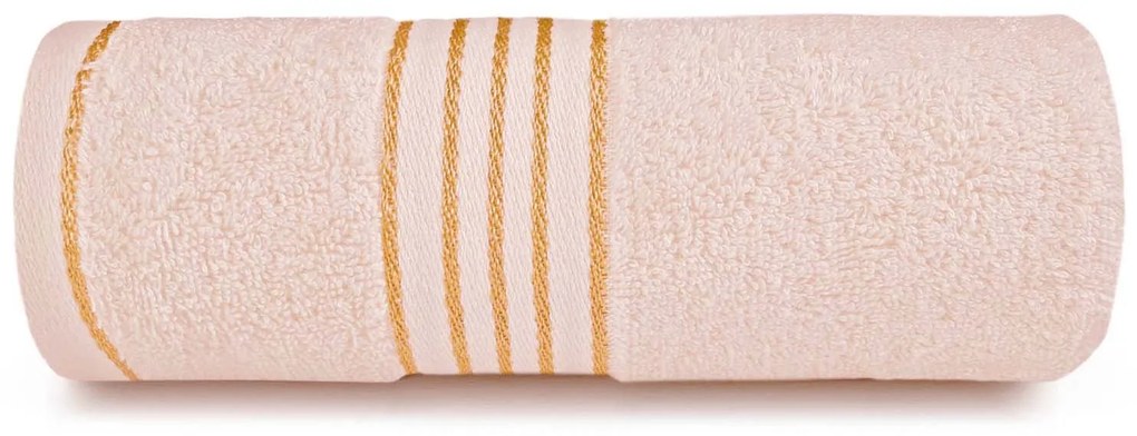 BAVLNENÝ UTERÁK TIWANO 70X140 CM KRÉMOVÁ