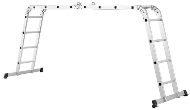 InternetovaZahrada Hliníkový multifunkčný rebrík 470 cm
